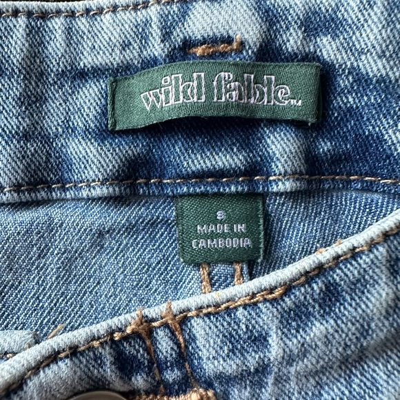 Wild Fable Jean Shorts - Picture 2 of 3